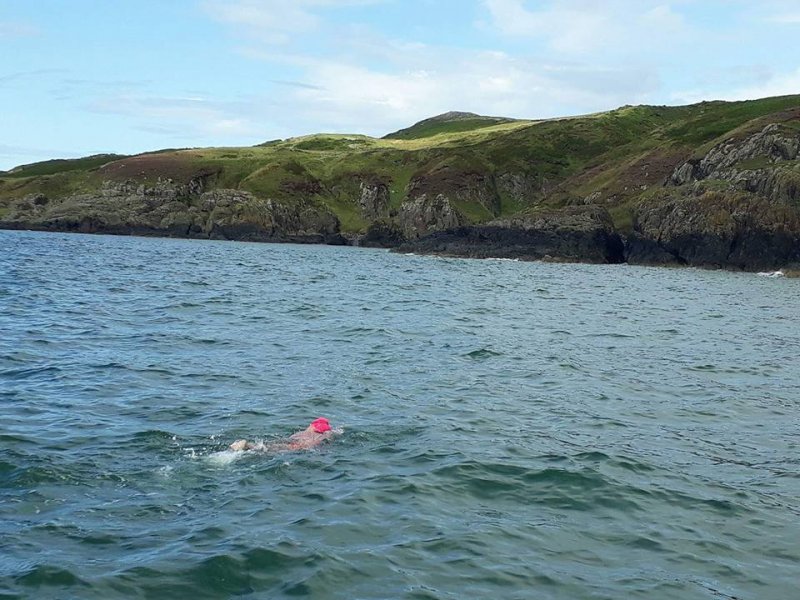 Abhejali Conquers the North Channel - 6 down, 1 to go in her Oceans Seven Challenge