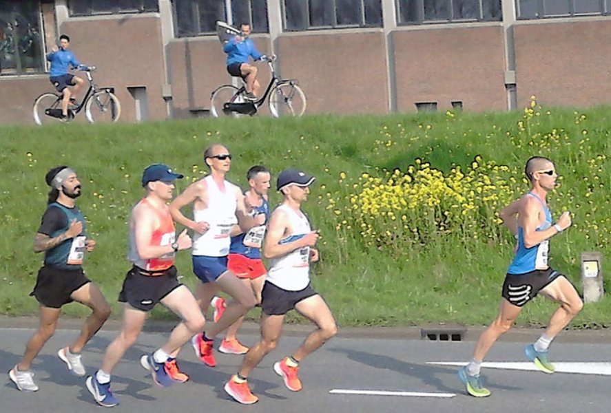 Running friendship and personal bests at the Rotterdam Marathon